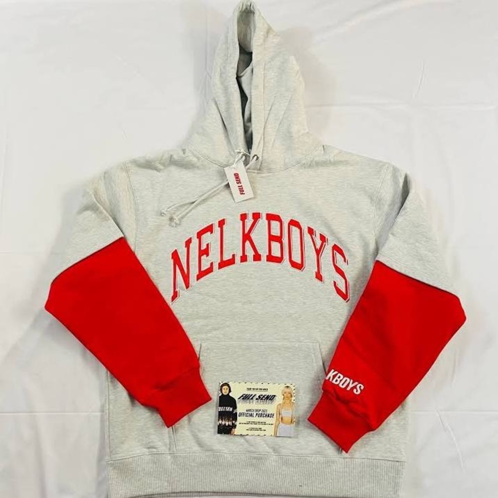 Nelk Boys Layers Hoodie - FULL SEND - NEVER WORN - 03/15/2021 Merch Drop